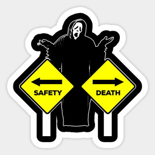 Safety Death Sticker